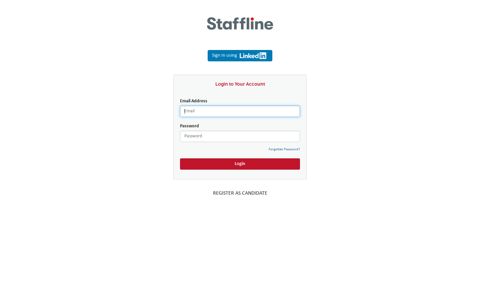 Login to your Account - Staffline-