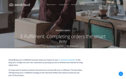 E-Fulfilment for Ecommerce: Complete Orders Efficiently and ...