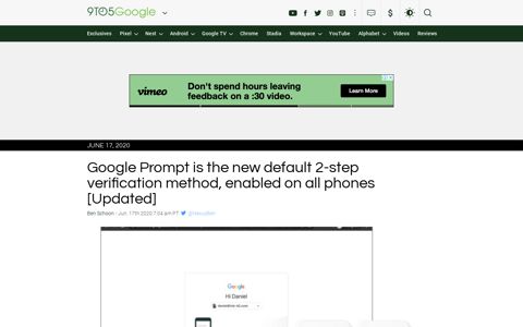 Google Prompt will soon be live on 'any eligible phone ...