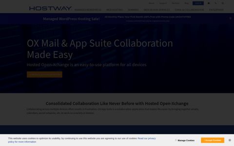 Hosted Open Xchange OX App Suite & Mail by Hostway