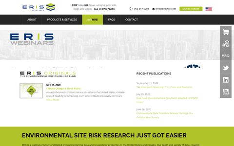 ERIS Environmental Risk Information Services