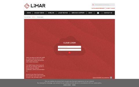 Cloud Login | LiMAR - Well Intervention Products