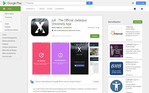 juX - The Official Jadavpur University App – Apps no Google ...