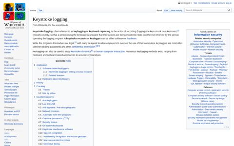 Keystroke logging - Wikipedia