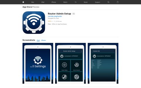 ‎Router Admin Setup on the App Store