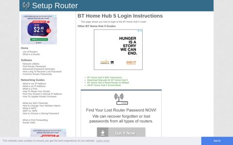 How to Login to the BT Home Hub 5 - SetupRouter