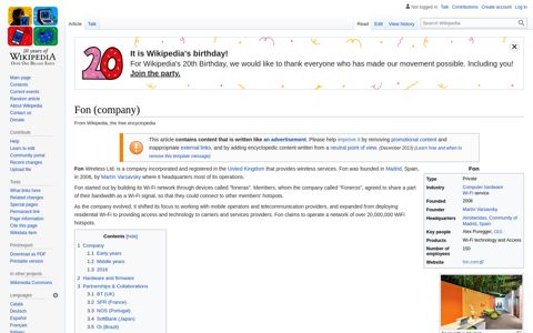 Fon (company) - Wikipedia