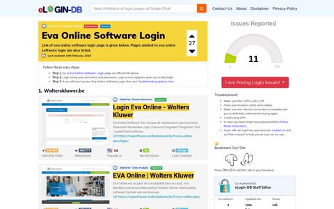 Eva Online Software Login