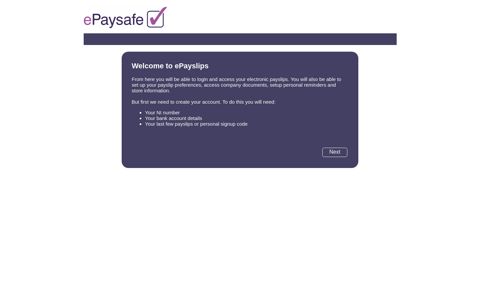 ePayslips - ePaysafe