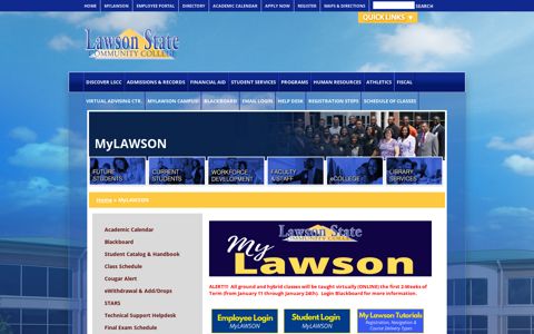 Student Information Portal | Lawson State Community College