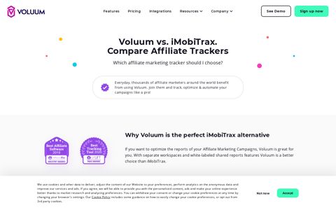 Voluum vs. iMobiTrax - Which affiliate tracker is the best?