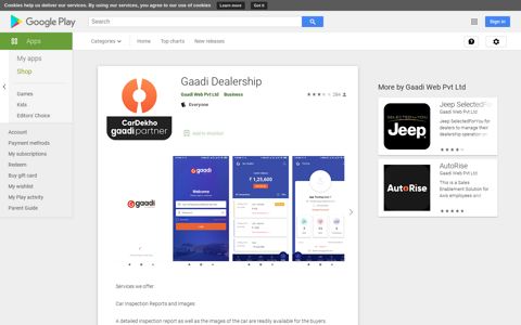 Gaadi Dealership - Apps on Google Play