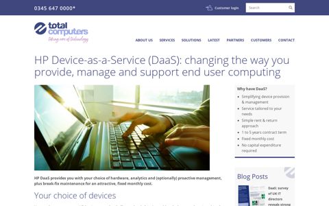 HP Device-as-a-Service (DaaS): changing the way you ...