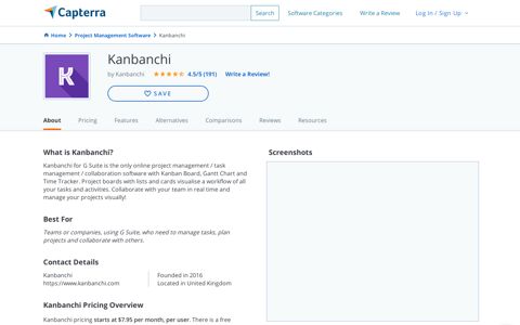 Kanbanchi Reviews and Pricing - 2020 - Capterra