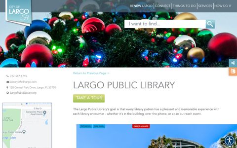 Largo Public Library - City of Largo
