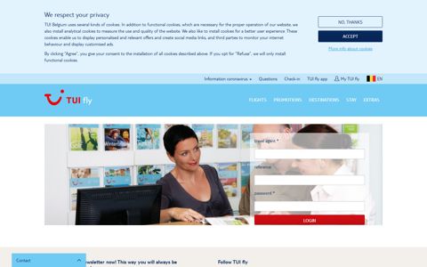 Login Travel Agent - | TUI fly