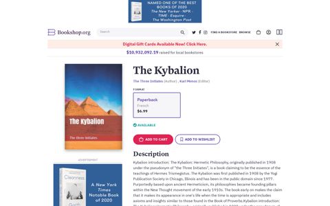 The Kybalion - Bookshop