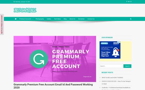 Grammarly Premium free Account email id and password ...