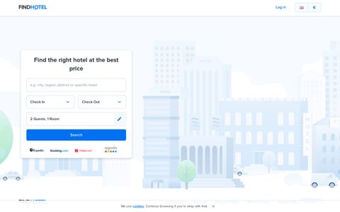 FindHotel: We help you find the right hotel at the best price!