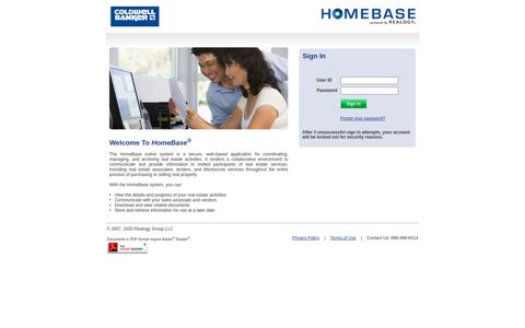 ::HomeBase - Login