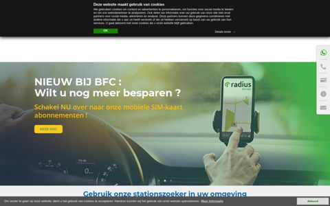 Tankkaart- en voertuigvolgsystemen voor Belgische bedrijven