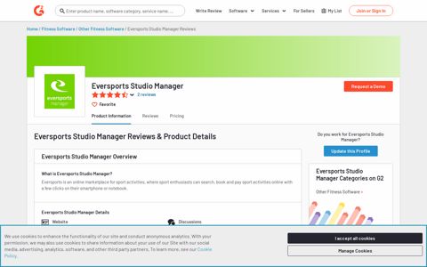 Eversports Studio Manager Reviews 2020: Details, Pricing ...