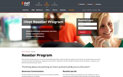 Reseller Business - iiNet