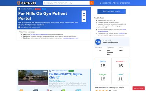 Far Hills Ob Gyn Patient Portal
