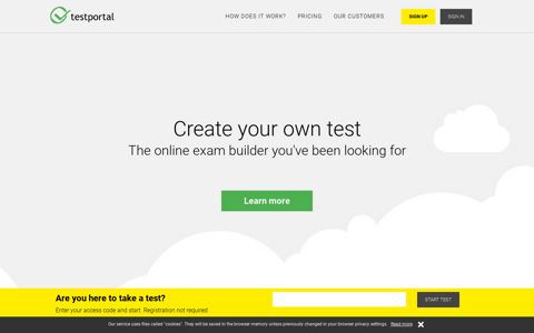 Testportal - Create your own test online | Online exam builder