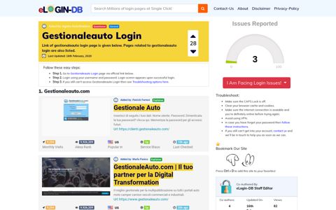 Gestionaleauto Login - A database full of login pages from all ...
