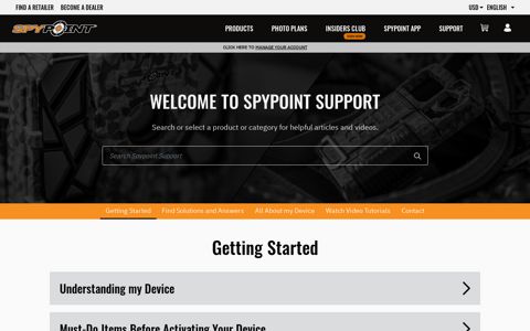 Welcome to Spypoint Support