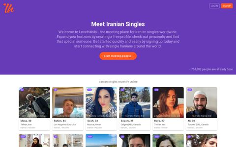 Iranian Singles - Iranian Personals - LoveHabibi
