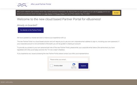 Alfa Laval - Partner Portal