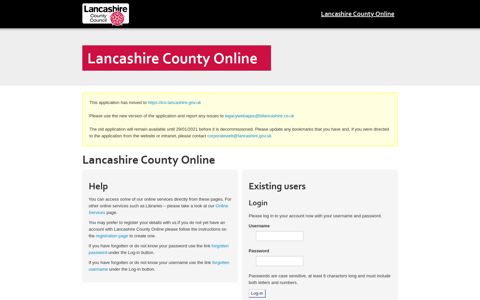 Login - Lancashire County Council