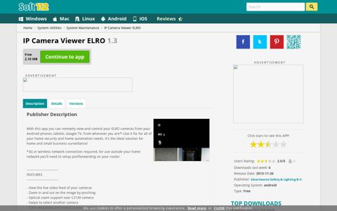 IP Camera Viewer ELRO 1.3 Free Download