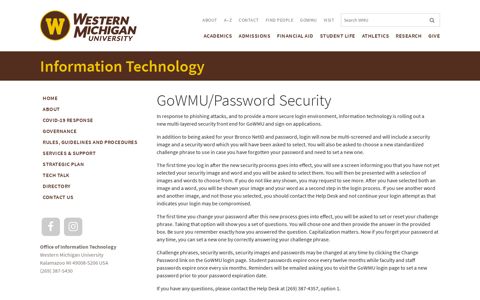 GoWMU/Password Security | Information Technology ...