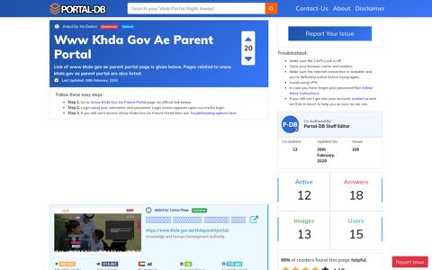 Www Khda Gov Ae Parent Portal