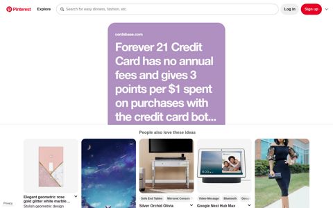 Forever 21 Credit Card Login - Pinterest