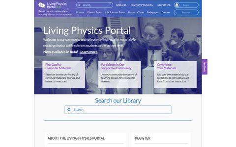 Living Physics Portal
