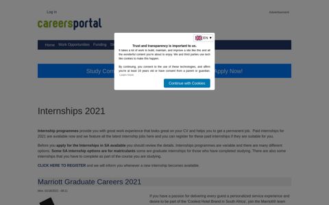 Internships 2020 | Careers Portal