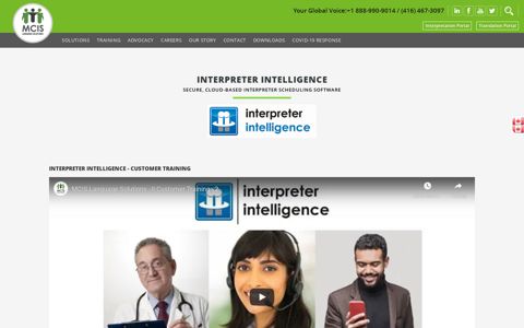 Interpreter Intelligence - MCIS Language Solutions
