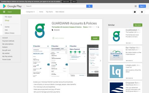 GUARDIAN® Accounts & Policies - Apps on Google Play