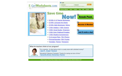 Getworksheets.com.: 50000+ Teacher Worksheets, Lesson ...