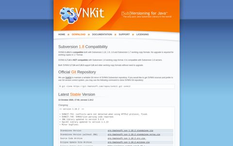 Download - SVNKit