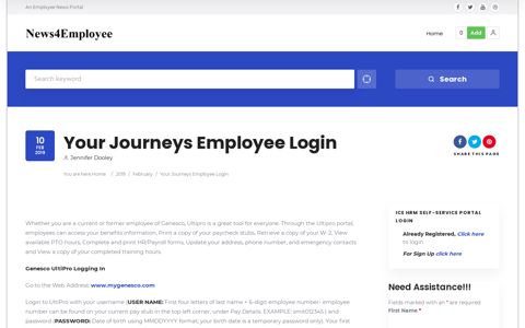 Your Journeys Employee Login | News For Employee