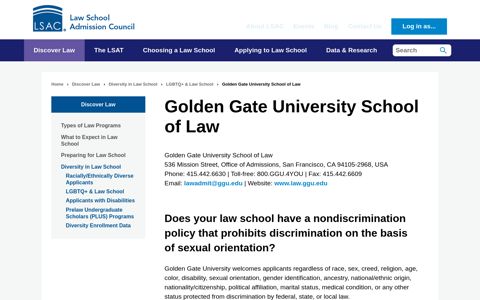 Golden Gate University School of Law | The Law School ...