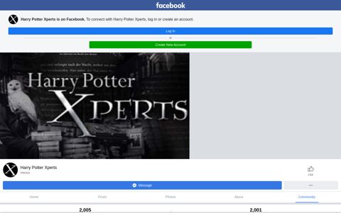 Harry Potter Xperts - Community | Facebook