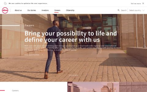 Absa | Explore opportunities with our career portal - Absa Group