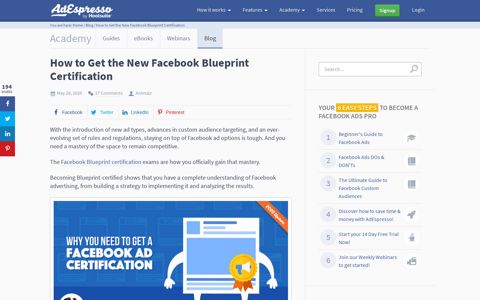 Why You Need to Get A Facebook Blueprint Certification