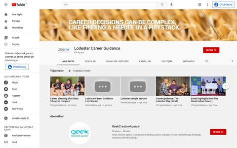 Lodestar Career Guidance - YouTube
